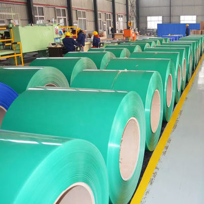 PPGI Prepainted Galvanized Steel Coils Red Color Coated 1000 - 1500mm TISCO
