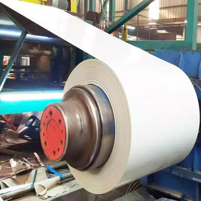 PPGI Prepainted Galvanized Steel Coils Red Color Coated 1000 - 1500mm TISCO